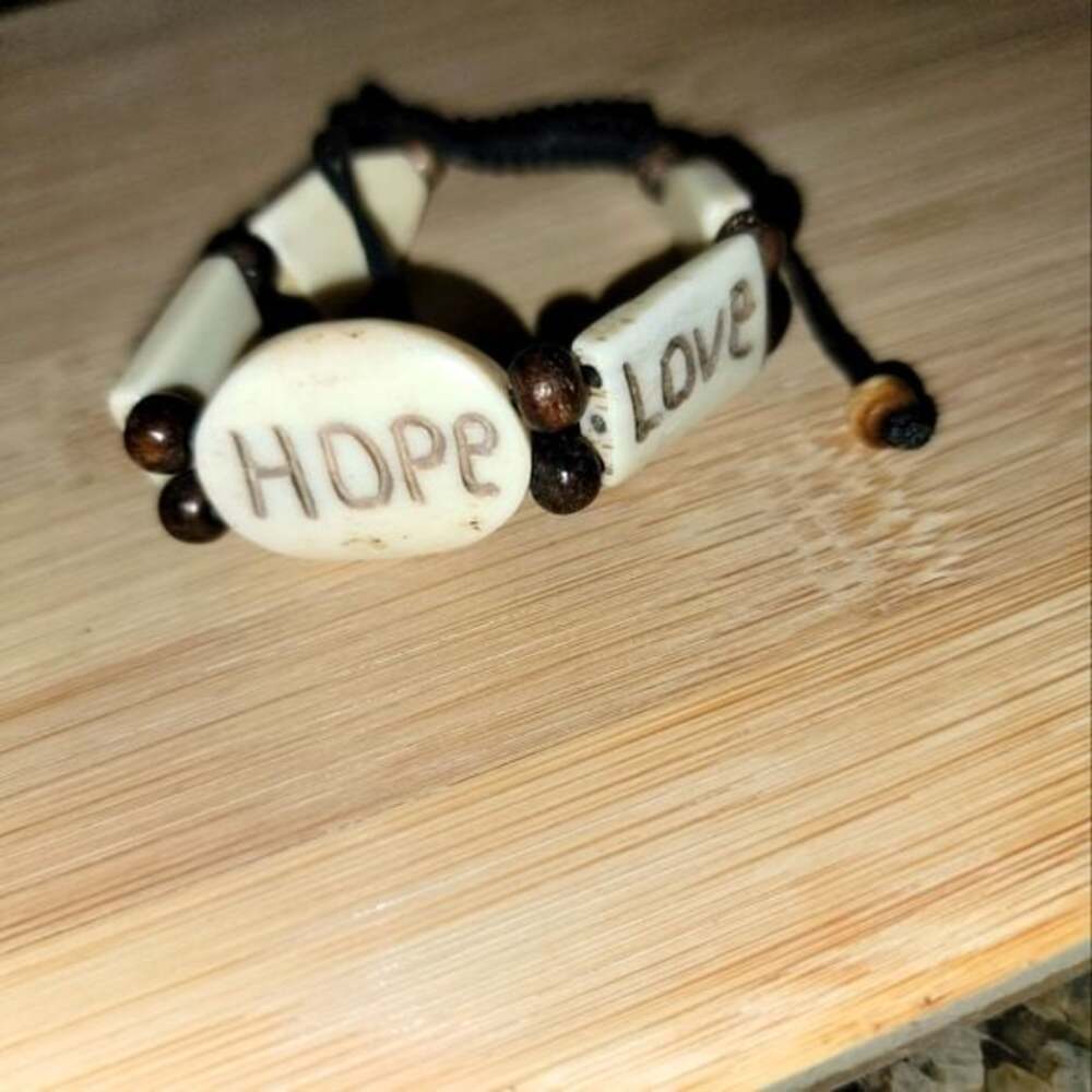Faith, Hope, and Love Bracelet